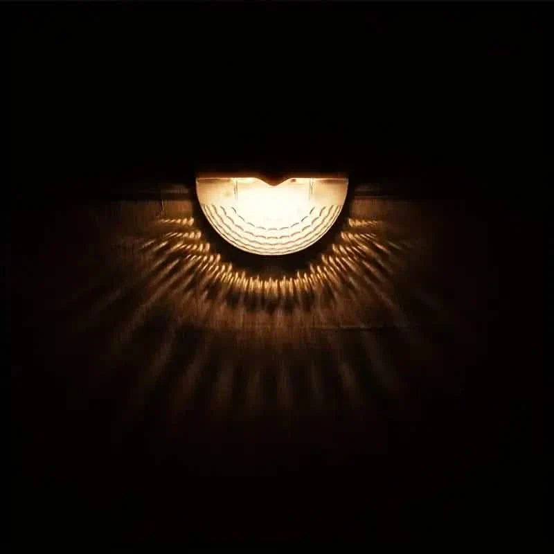 4-Pack: Solar Fence Lights Solar Deck Lights